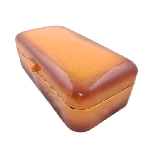 Vintage enamel bread box - enamel,