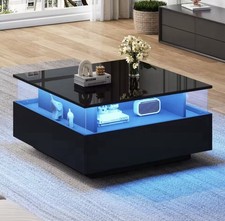 Table basse brillante - basse, design