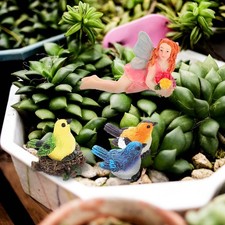 Figurine D'oiseau En Résine