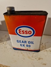 Ancien Bidon ESSO .gear Oil Gx