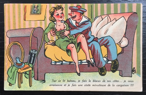 Carte postale humoristique - carte,