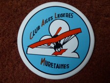AUTOCOLLANT STICKER AUFKLEBER MURET CLUB AILES LEGERES MURETAINES ULM