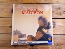 Sur la route de madison LASERDISC PAL LD Clint Eastwood, Meryl Streep 1995