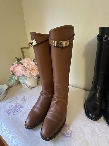 Hermes jumping boots size - size, 36.5