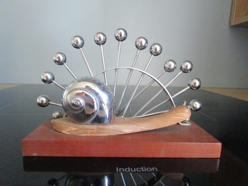 Vintage piques escargots - 12,