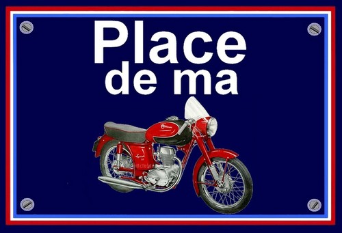 Plaque place de ma - plaque,