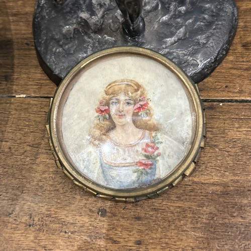 Miniature huile epoque - miniature,