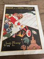 CATALOGUE JOUETS ETRENNES 1928 BAZAR DE L'HOTEL DE VILLE 32 PAGES JEP CITROËN CR