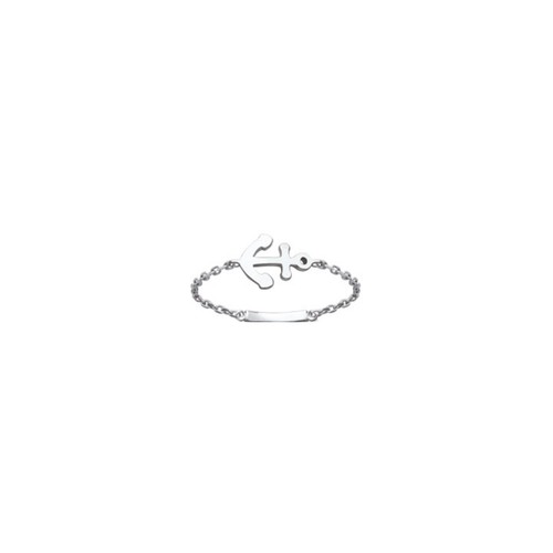 Bague femme chaîne argent 925 - argent,