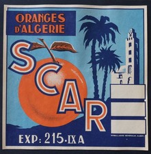 Ancienne étiquette caisse