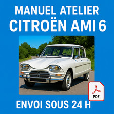 Manuel Atelier Citroën Ami 6