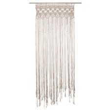 Rideau Fil Macramé "Été" 90x200cm Beige