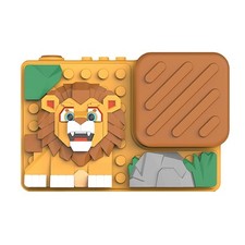 Appareil Photo Numérique pour Enfant 18MP Rotatif Lion, Mini-Jeux et Filtres