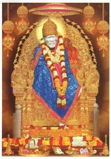Sri Shirdi Sai Affiche Vishnu Affiche Maison Bureau Temple Du Monde Entier USPS