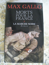 Livre  de  MAX GALLO     Morts