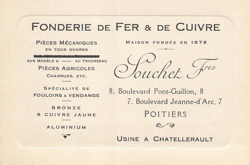 Poitiers fonderie fer - poitiers,