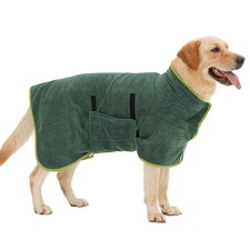 Peignoir pour Chien, Peignoir en Microfibre pour Chien Moyen et Grand, Super ...