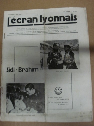 Ecran lyonnais 06 - l'ecran, 1939