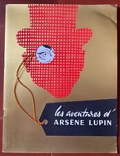 Dossier de Presse LES AVENTURES D'ARSENE LUPIN Jacques Becker ROBERT LAMOUREUX