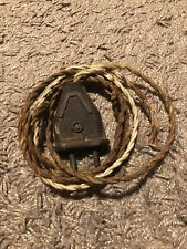 Ancien Câble De Lampe Gras