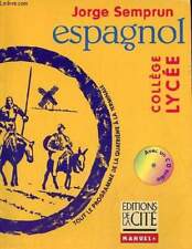 Espagnol collège/lycée tout le programme de la quatrième à la ter