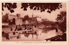 Carte postale pau - carte, le