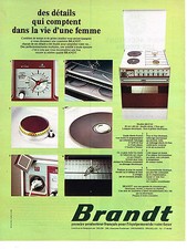 PUBLICITE  1974  BRANDT