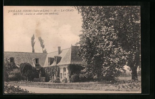 Cpa joué lez tours - cpa, la