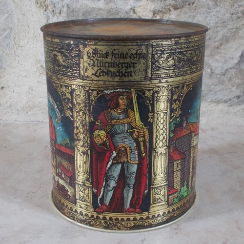 Ancienne boite métal biscuits - ancienne,