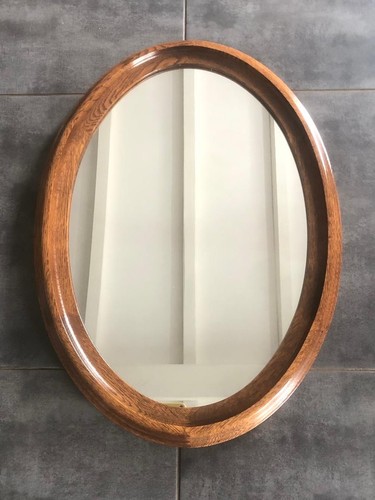 Magnifique cadre miroir - , ovale