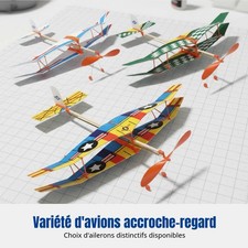 Avion modèle à élastique