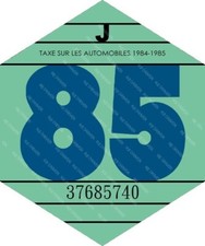 vignette 1985 véhicule collection CITROEN RENAULT PEUGEOT LOTUS AUDI BMW FORD 