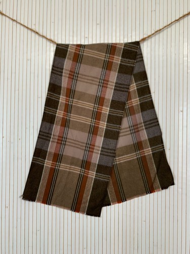 écharpe laine tartan - Écharpe, en