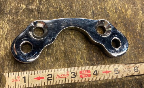 Chrome riser adapter - adapter, 3.5"
