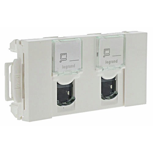 Double prise rj45 ftp - rj45,