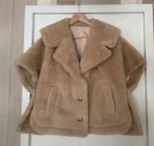 Manteau en laine et alpaga