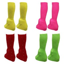 Guêtres longues tricotées