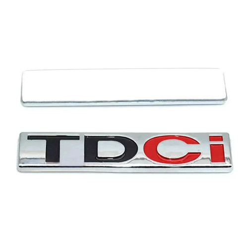 Emblème tdci chrome 82x17mm - chrome,