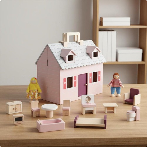 Pièces valise maison de - 14,