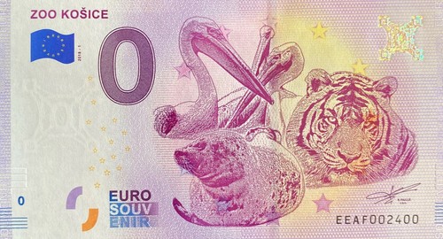 Billet euro zoo kosice - euro,