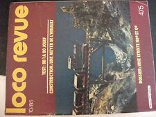 **ju Loco Revue n°475 Trélazé / Scierie / silo à grain / BB 27 Jouef 