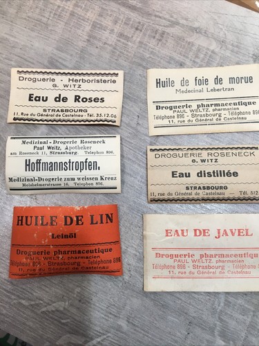 Rare lot etiquettes - lot, 6