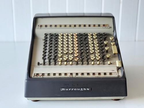 Burroughs adding machine - burroughs,