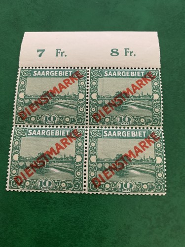 Timbre sarre cent 1922 - sarre, 10