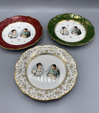 Lot de 3 petites assiettes