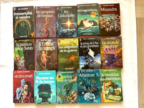 Science fiction lot 15 - lot,