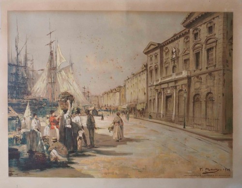 Tableau chromolithographie - tableau,