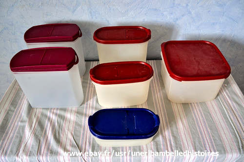 Tupperware lot boites - lot,