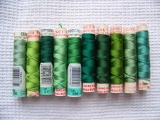 ANCIENNE BOBINE DE FIL DE SOIE CORDONNET GUTERMANN - BO 11