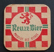 Sous-bock bière REUZE BIER Magerman beermat 13